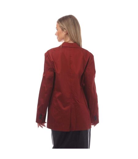 Womens/ladies Jeaney Blazer Red Boss