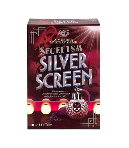 Secrets Of The Silver Screen Game One Size White Professor Puzzle