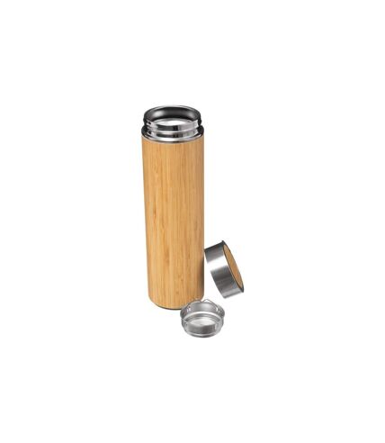 Bouteille Isotherme Design Bambou 33cl Naturel