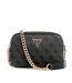 Sac à Bandoulière Noir Femme Guess Noelle - Taille unique