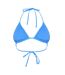 Womens/ladies Triangle Bikini Top Marina Blue Jack Wills-4