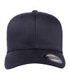 Yupoong Mens Flexfit Fitted Baseball Cap (Dark Navy/Dark Navy)