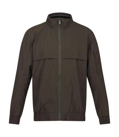 Regatta Mens Shorebay Waterproof Jacket (Dark Khaki)