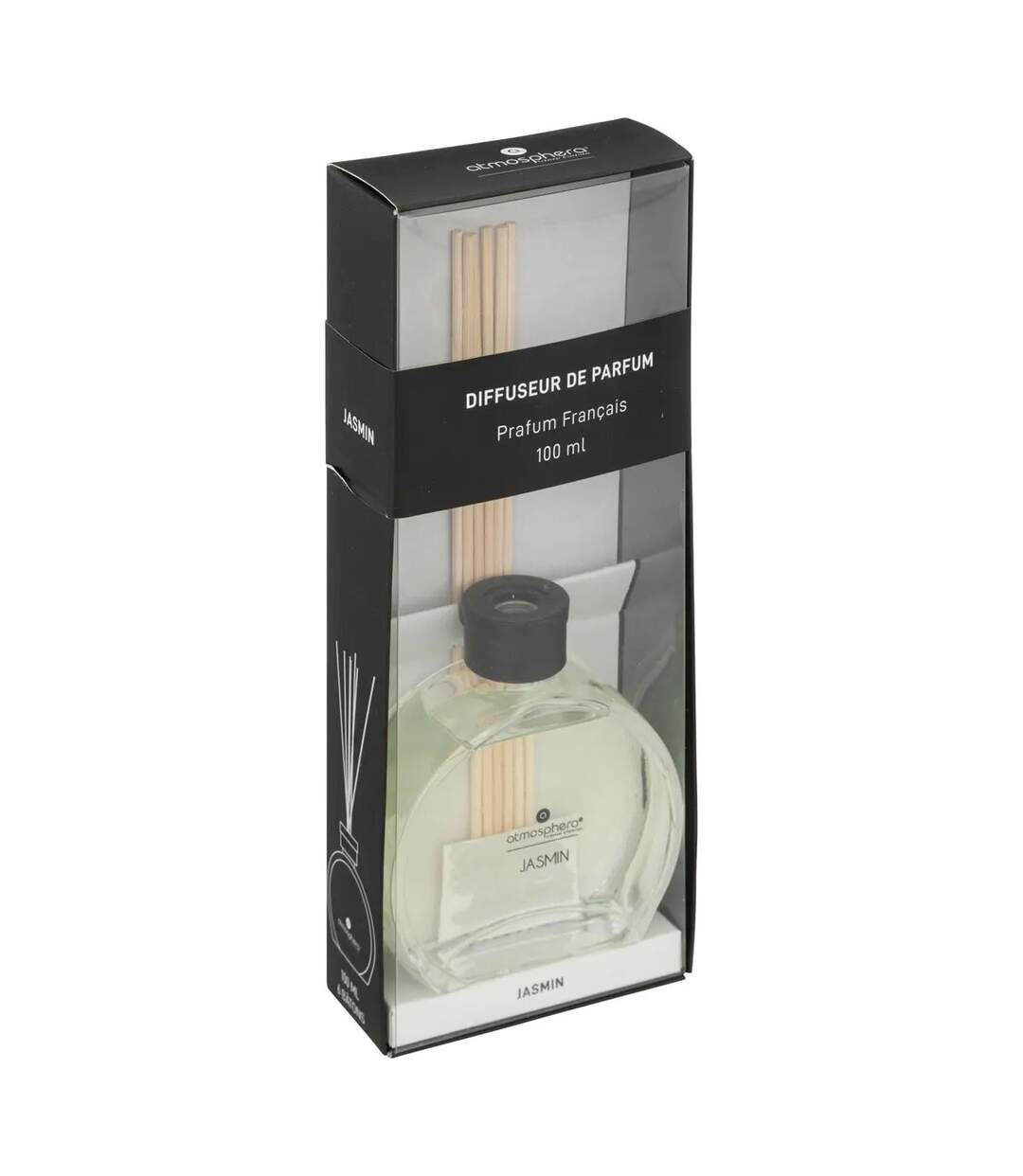 Diffuseur de Parfum & 6 Bâtonnets Haly 100ml Jasmin-2