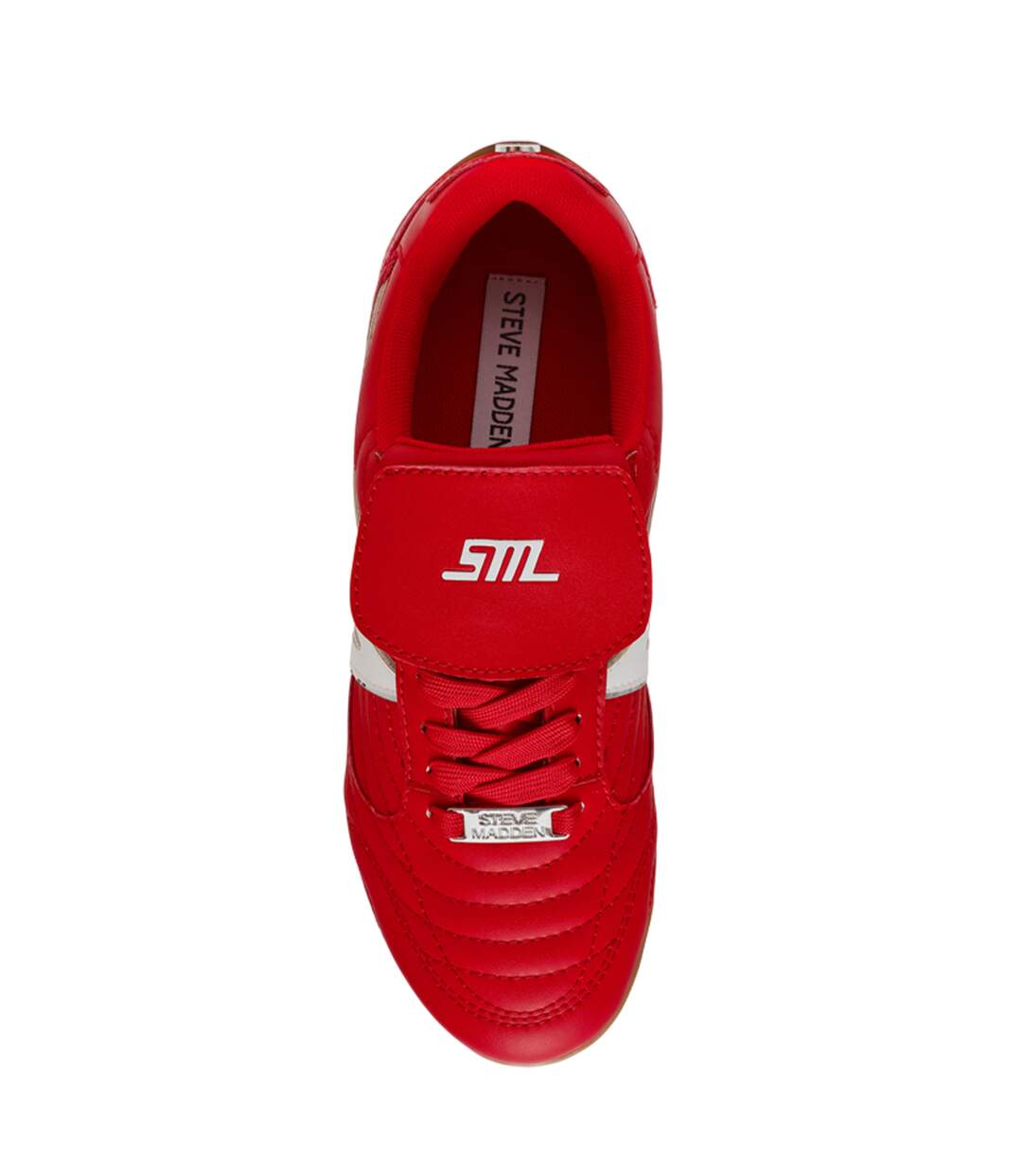 Baskets Motif/style Métallisé Femme Rouge Steve Madden-4