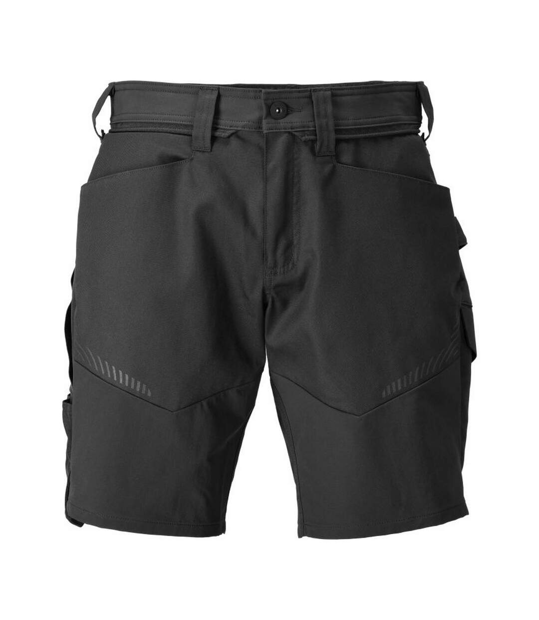Mens Customised Work Shorts Black Mascot-1