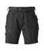 Mens Customised Work Shorts Black Mascot-1