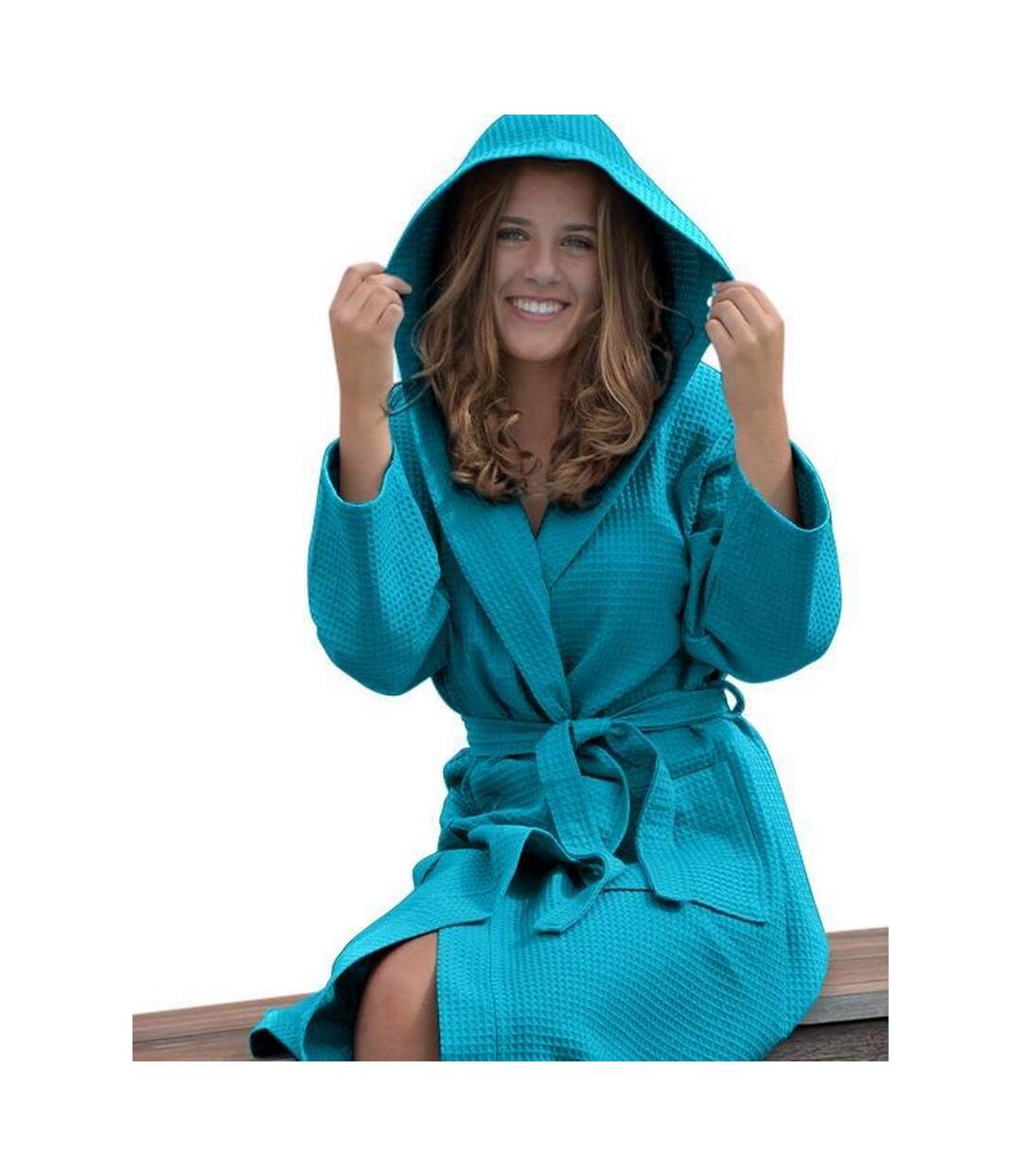 Robe De Chambre Robezz Femme Bleu Vif ARTG-3