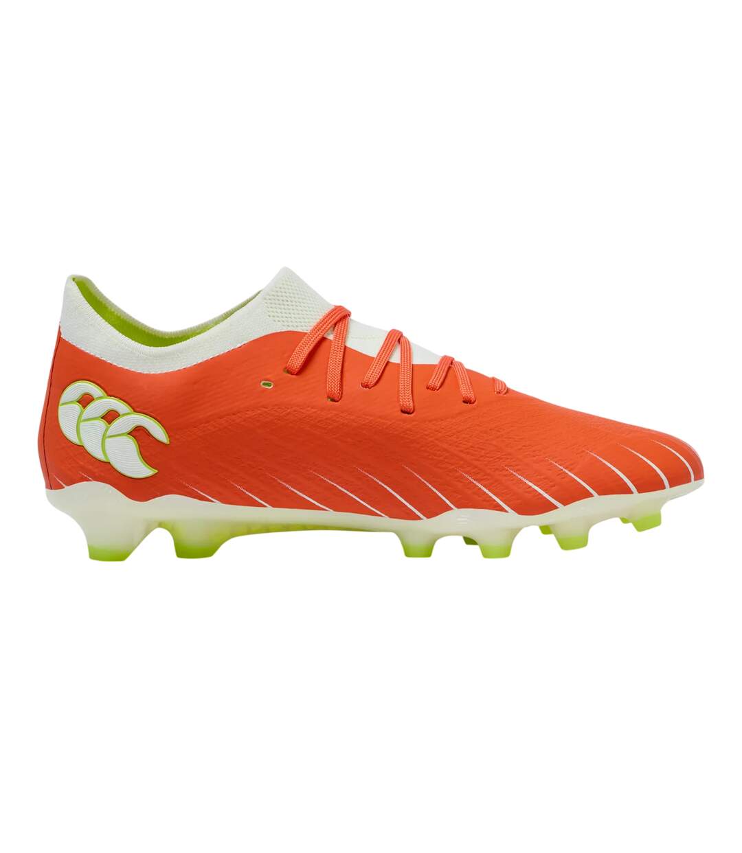 Unisex Adult Speed Falcon Elite Firm Ground Rugby Boots Tangerine Tango Canterbury-1
