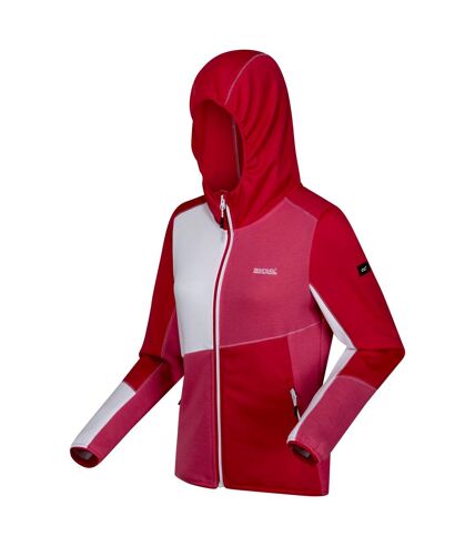 Veste polaire walbury femme rose fluo / flamant rose / blanc Regatta