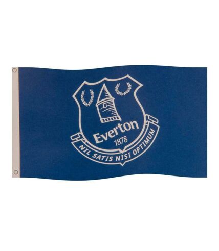 Everton FC Crest Flag (Blue) (One Size) - UTSG19411