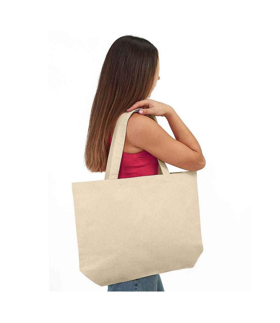 Tote Bag Taille Unique Beige Pâle Brand Lab-1
