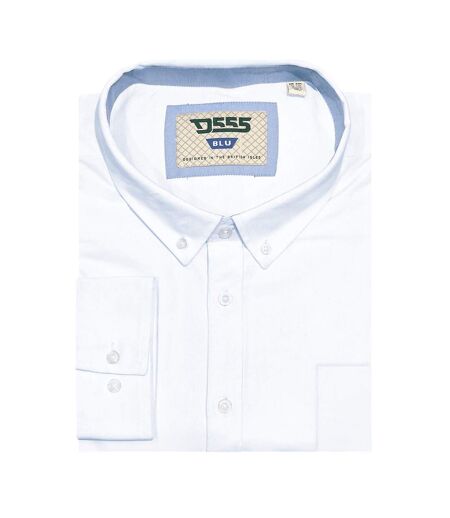 D555 Chemise Longue Manches Longues Richard Homme Blanc Duke