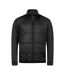 Tee Jays Mens Stretch Hybrid Jacket (Black)