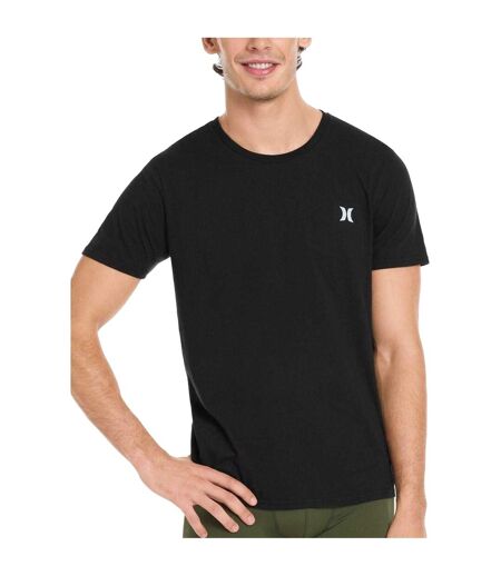 Lot De 2  T-shirts Motif/style Logo Homme Noir Gris Hurley