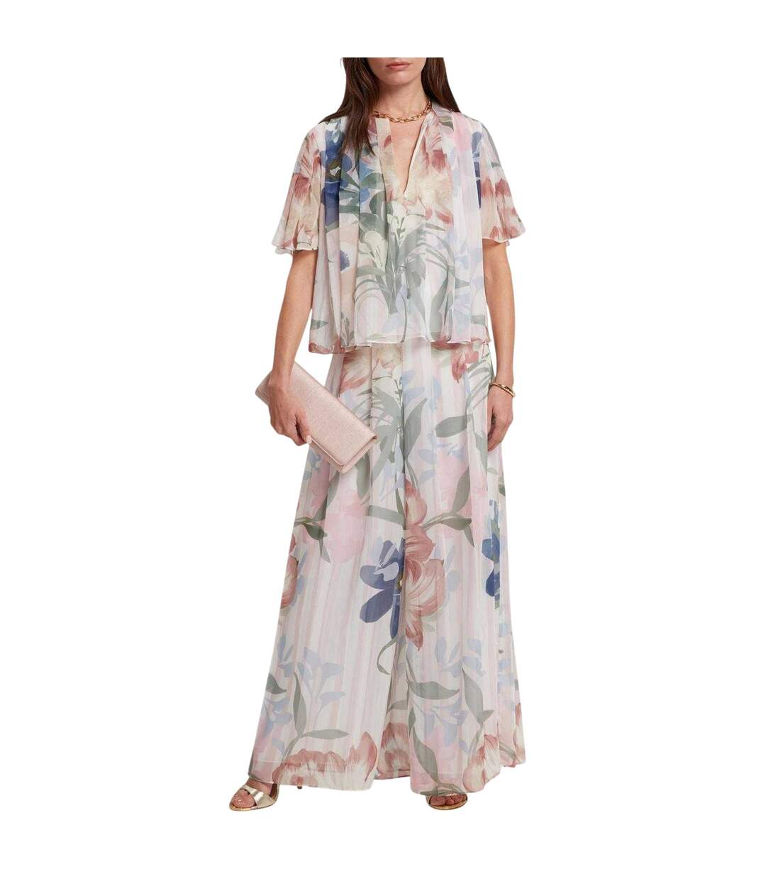 Blouse Manches Style Ange Femme Rose Ted Baker-1