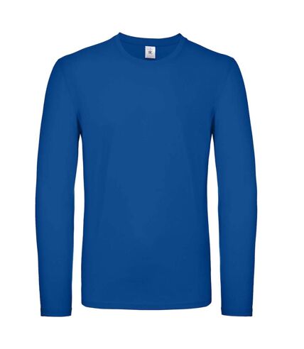 B&C Mens E150 Long Sleeve T-Shirt (Royal Blue) - UTRW6527