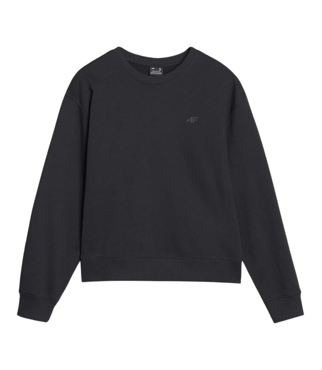 Sweat Wmm00tswsf1765 Femme Noir 4F-2