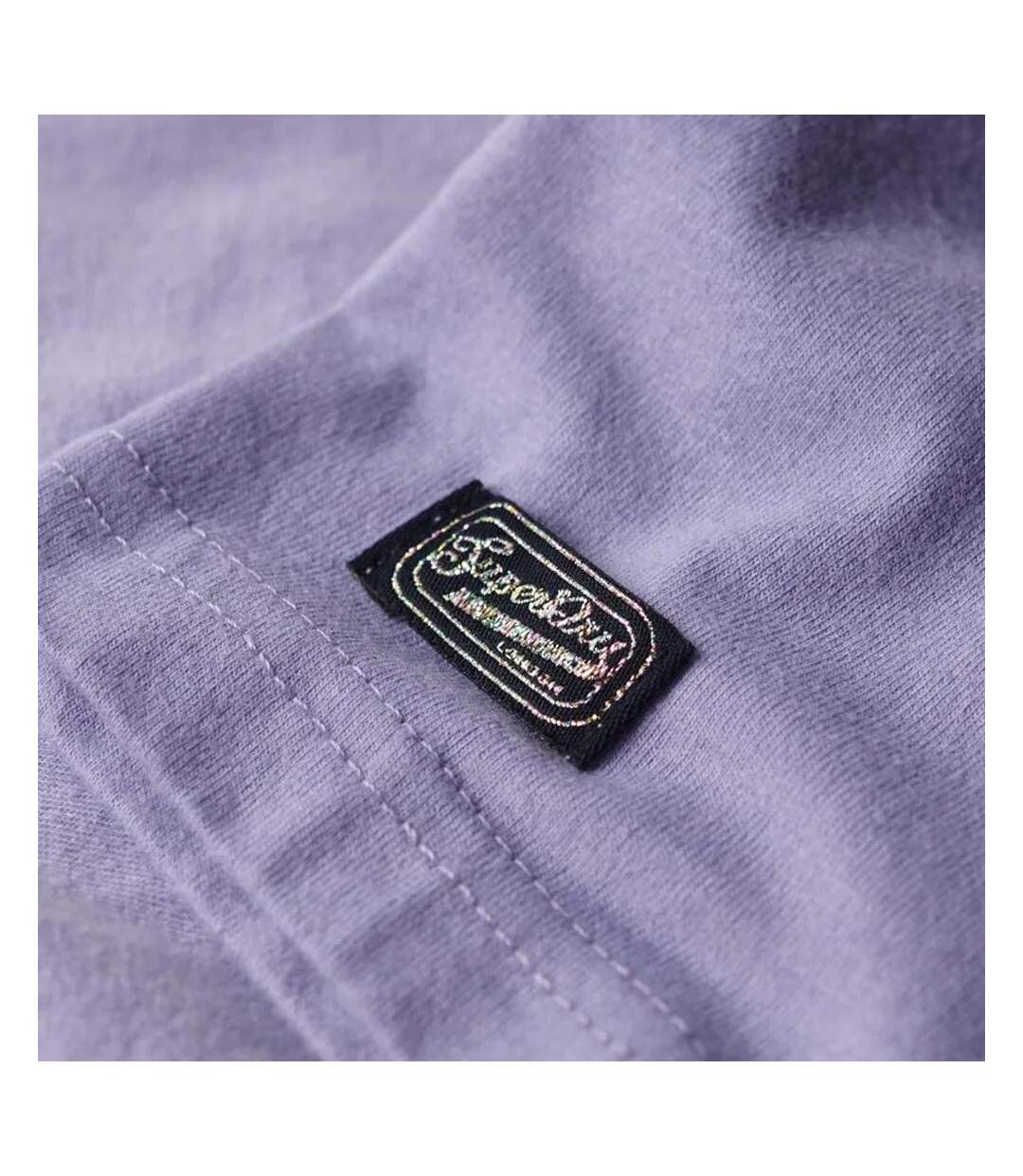 T-shirt violet femme superdry archive neon graphic - m-2
