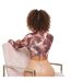 Womens/ladies Smoke Fitted Crop Top Burgundy Missy Empire-2