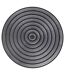 Set de Table Rond Ajouré Oriental 40cm Noir-1