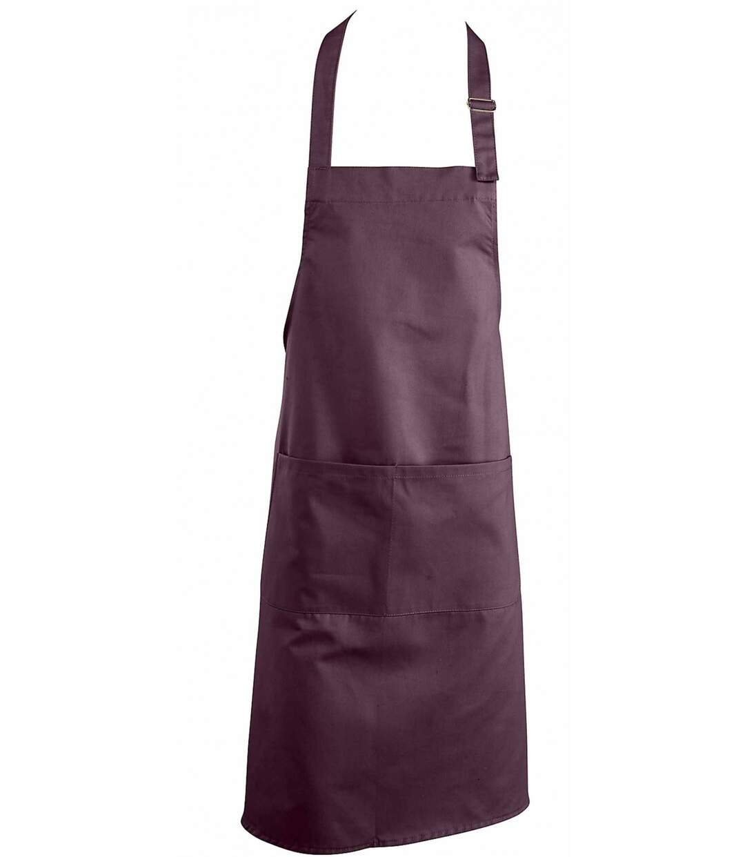 Tablier long avec poches - 88010 - rouge bordeau-2