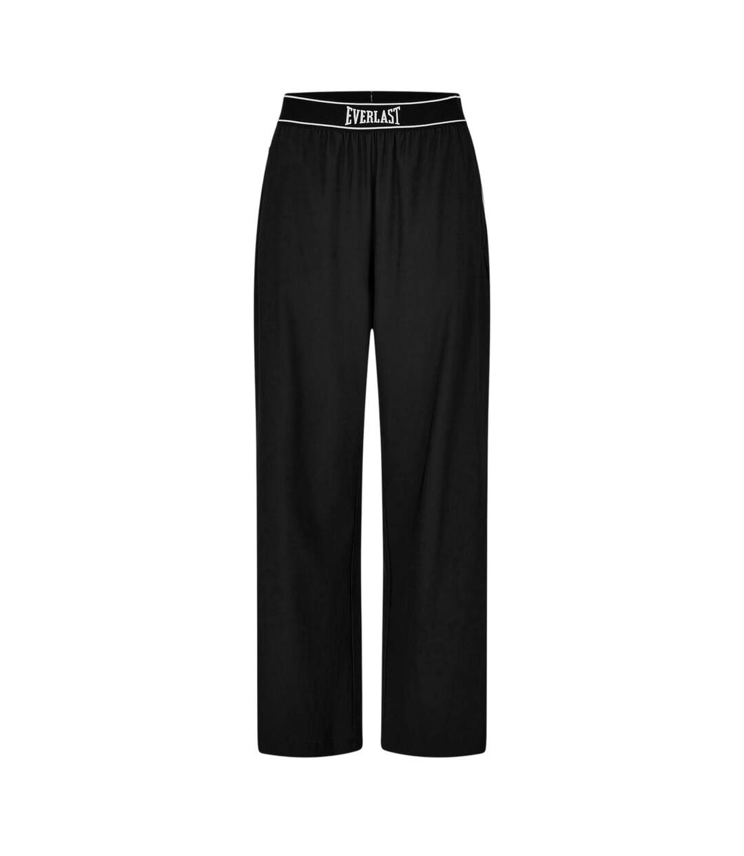 Womens/ladies Tracksuit Bottoms Black Everlast-1