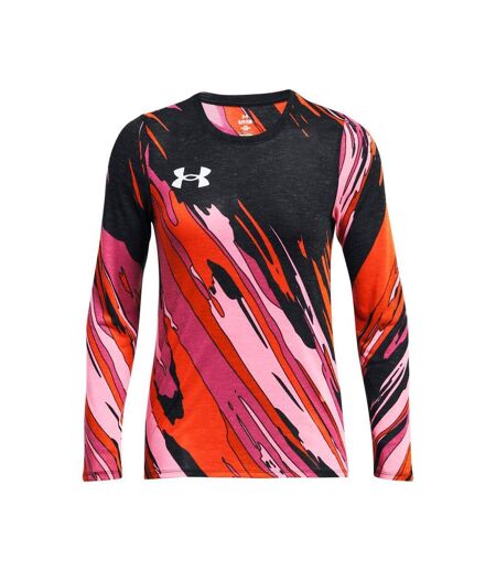 T-shirt manches longues pro runner femme noir Under Armour