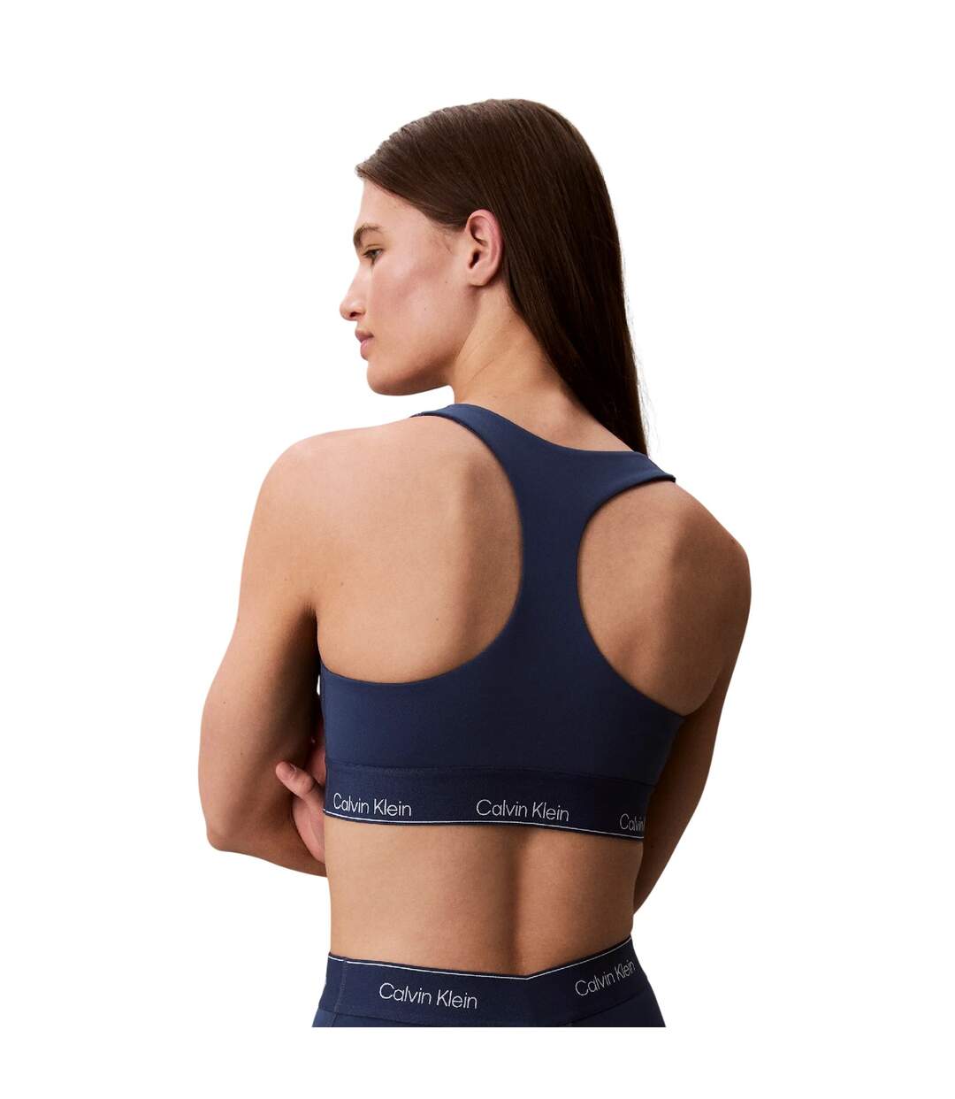 Brassière De Sport Modern Femme Bleu Foncé Calvin Klein-3