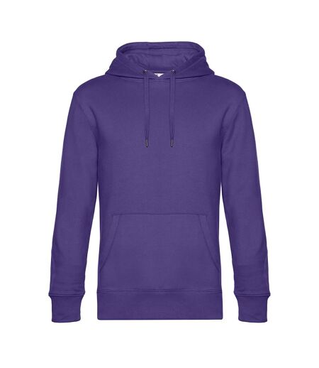 Mens king hoodie violet radieux B&C