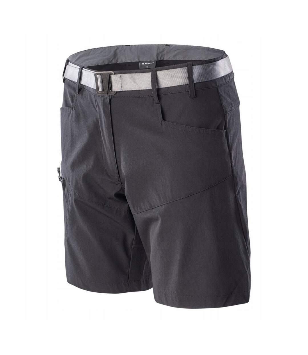 Short Argola Femme Noir Gris Argent Hi-Tec-3