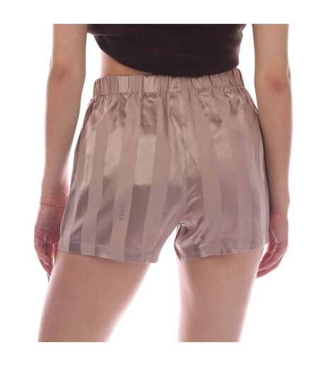 Bas De Pyjama Alexa Femme Beige Boss