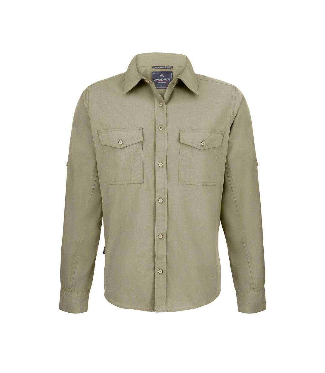 Chemise Manches Longues Kiwi Homme Beige Craghoppers Expert-2