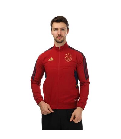 Veste 2022/23 pre match homme rouge Adidas