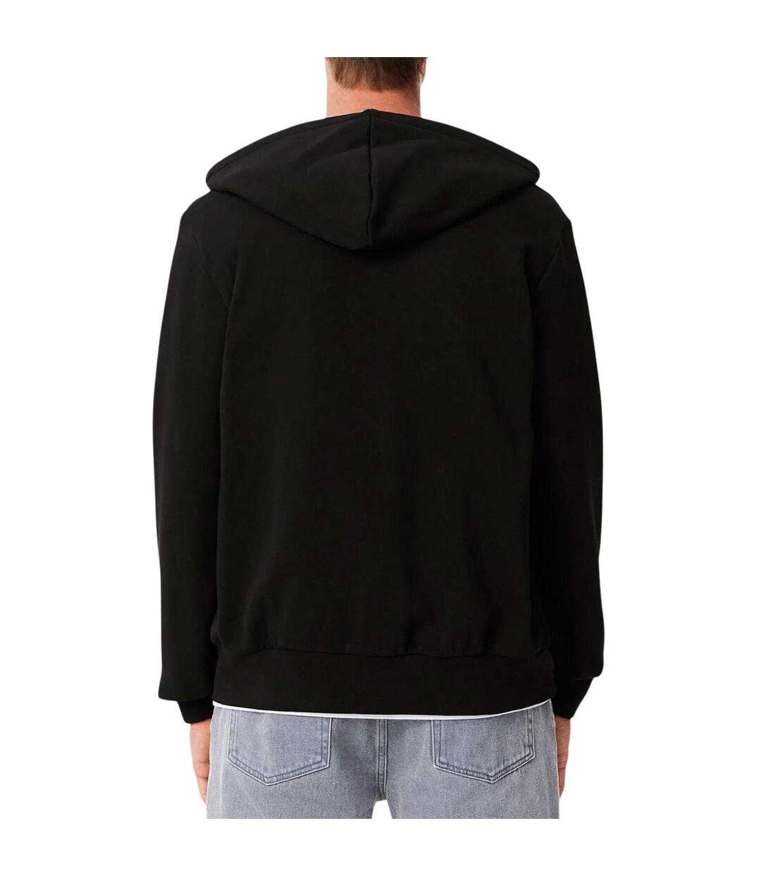 Veste À Capuche Motif/style Logo Brodé Homme Noir Lacoste-3