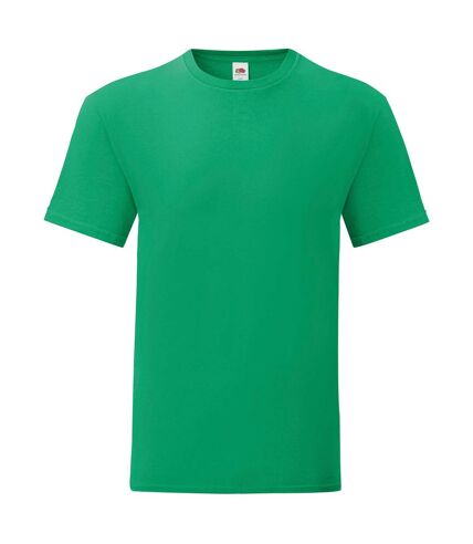 T-shirt iconic homme vert kelly Fruit of the Loom Fruit of the Loom