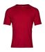 T-shirt homme rouge Tee Jays