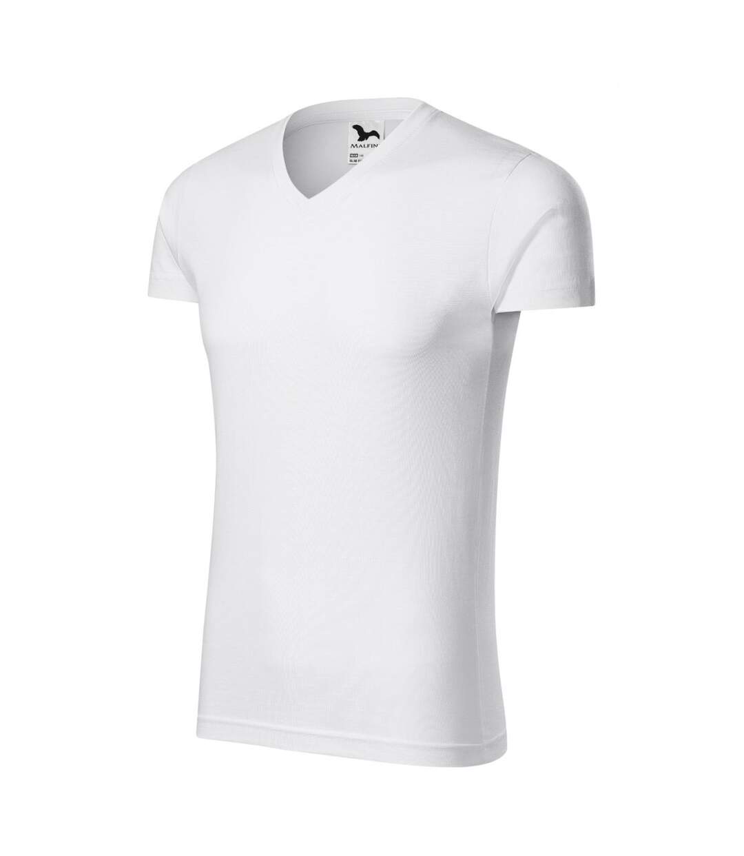 T-shirt Homme Blanc Malfini-3