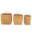 Lot de 3 Paniers Déco Rotin 50cm Naturel-2