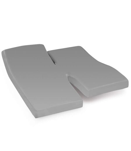 Drap housse relaxation uni coton ALTO - TPR Tête et pied relevable
