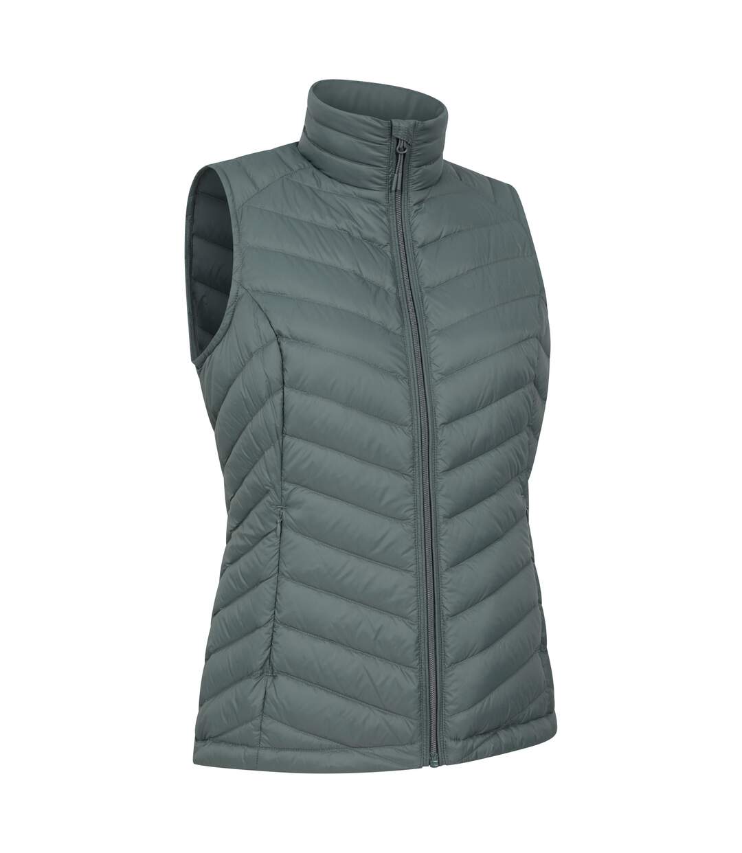 Womens/ladies extreme ii featherweight gilet green Mountain Warehouse