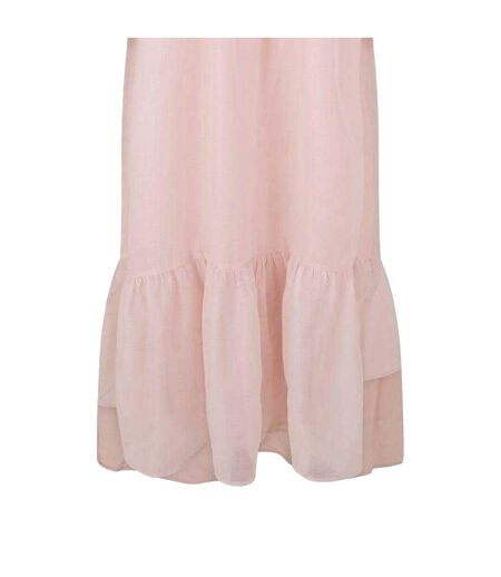 Robe Longue Pia Femme Blanc Edited