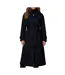 Manteau long noir femme vero moda vmamanda belt-1