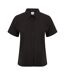 Chemisier Manches Courtes Femme Noir Henbury-1
