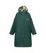 Peignoir À Langer Imperméable Motif/style Coup De Brosse Adulte Vert Forêt Regatta-2