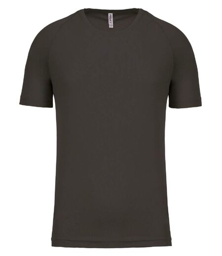 T-shirt sport - Running - Homme - PA438 - vert kaki