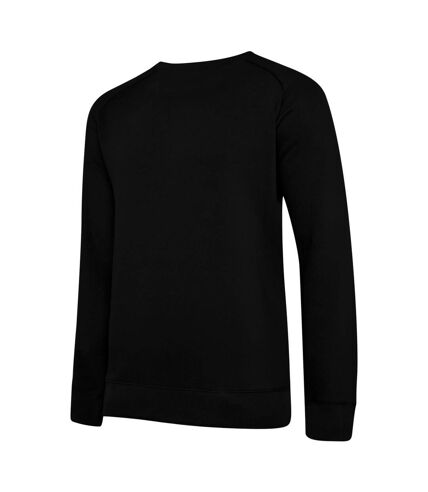 Umbro Mens Club Leisure Sweatshirt (Black/White) - UTUO132