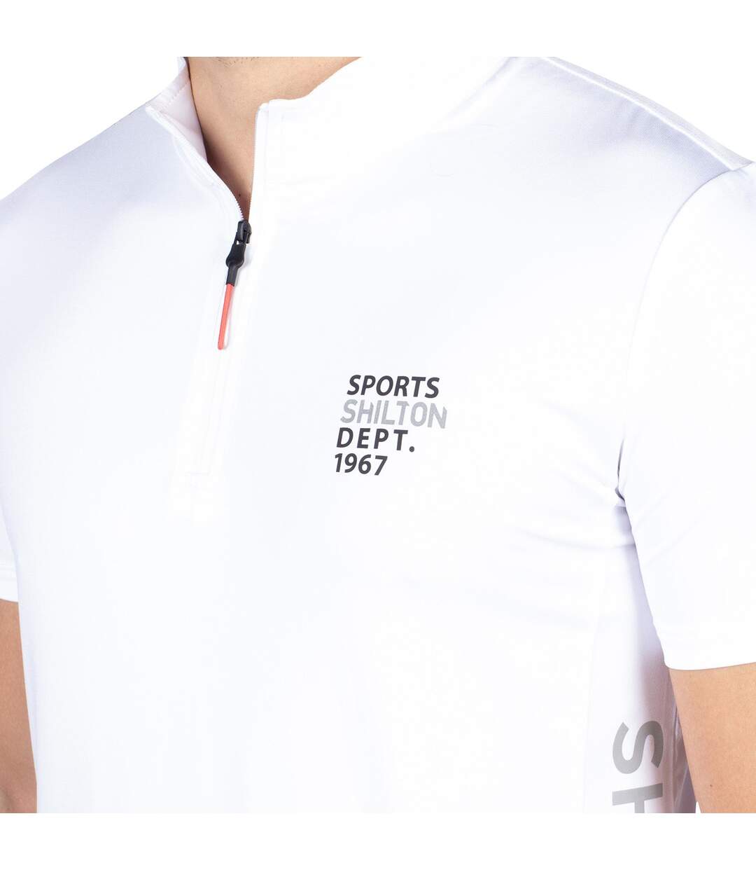 T-shirt col zippé DEPT