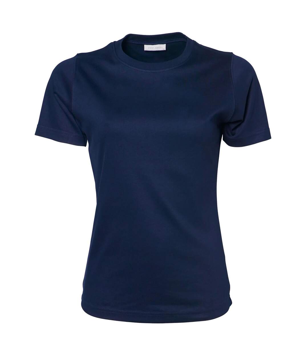 T-shirt À Manches Courtes 100% Coton Femme Azul Marino Tee Jays-1