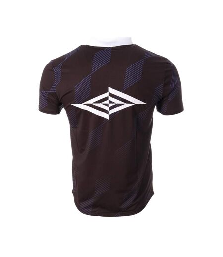 Polo noir/bleu homme umbro king 22e - m